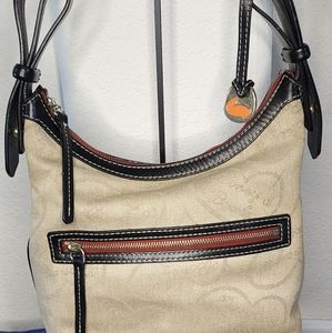 Dooney Canvas Shoulder Bag